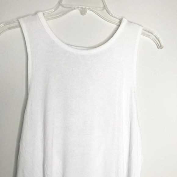 CHASER Cool Jersey Strappy Scoop Back Muscle Tank  - Picture 5 of 11